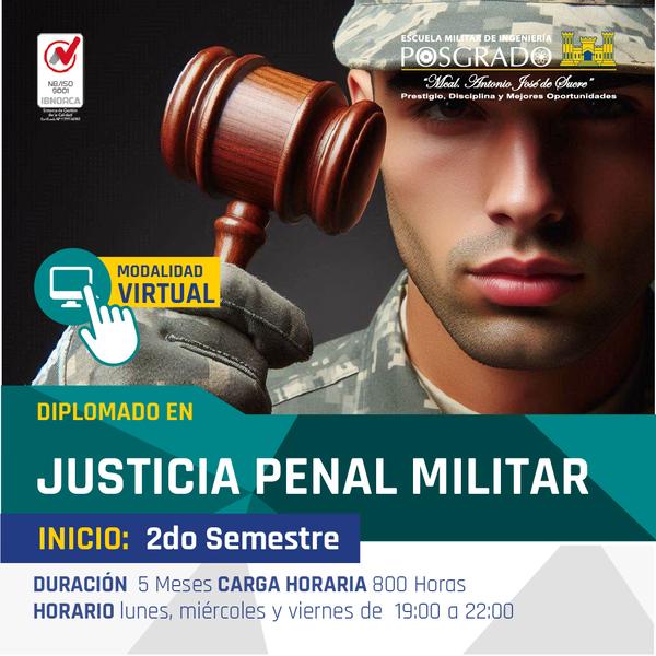 Diplomado en Justicia Penal Militar (DJPM-1)
