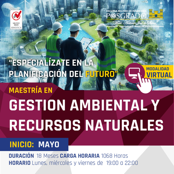 Maestría en Gestión Ambiental y Recursos Naturales (MAGA-15)