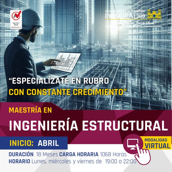 Maestría en Ingeniería Estructural (MIE-16)  